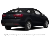 2015 KIA RIO 4DR SDN AUTO EX Aurora Black Pearl  Shot 12