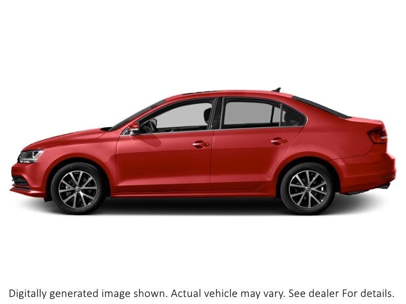 2017 Volkswagen Jetta 4Dr 1.4 Tsi Auto Wolfsburg Edition Ruby Red Metallic  Shot 35