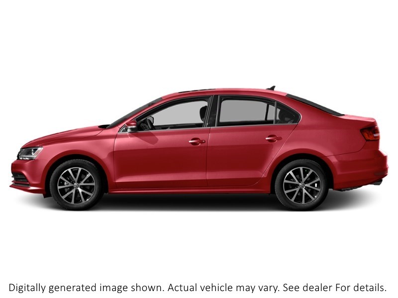 2017 Volkswagen Jetta 4Dr 1.4 Tsi Auto Wolfsburg Edition Tornado Red  Shot 41