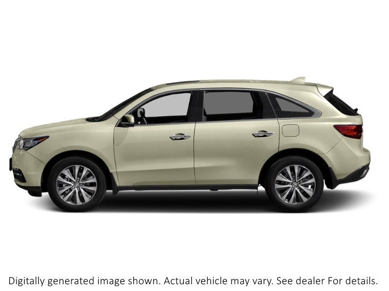 2016 Acura Mdx Sh-Awd 4Dr Nav Pkg White Diamond Pearl  Shot 3