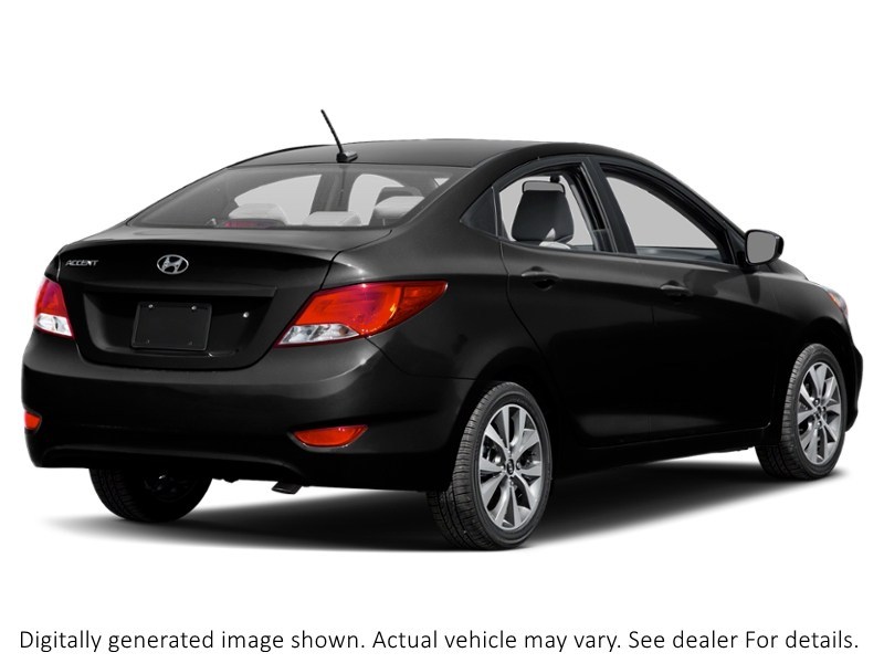 2017 Hyundai Accent 4Dr Sdn Auto SE Ultra Black Pearl  Shot 8