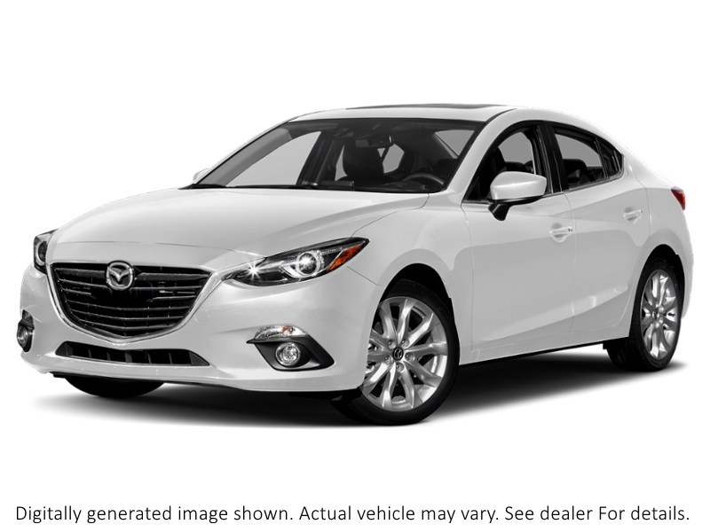2016 Mazda Mazda3 4Dr Sdn Auto GT Snowflake White Pearl  Shot 4