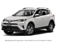 2018 Toyota Rav4 FWD LE Alpine White  Shot 1