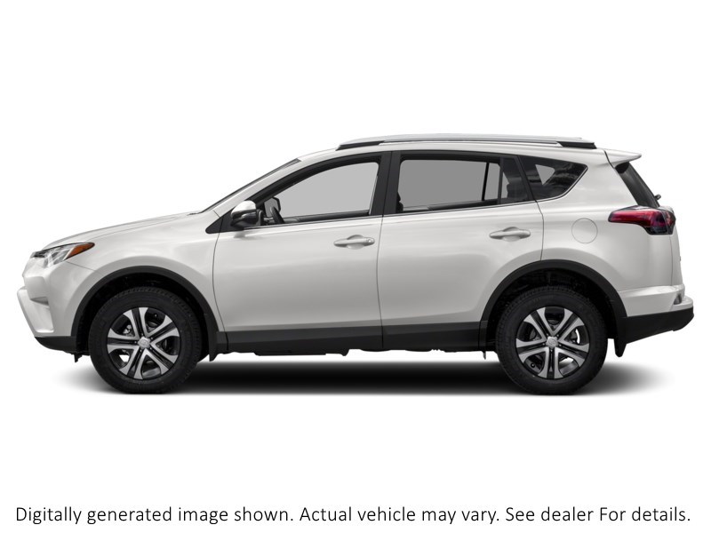 2016 Toyota Rav4 FWD 4Dr LE Alpine White  Shot 9