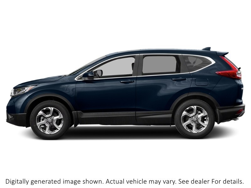2017 Honda Cr-V AWD 5Dr Ex-L Obsidian Blue Pearl  Shot 9