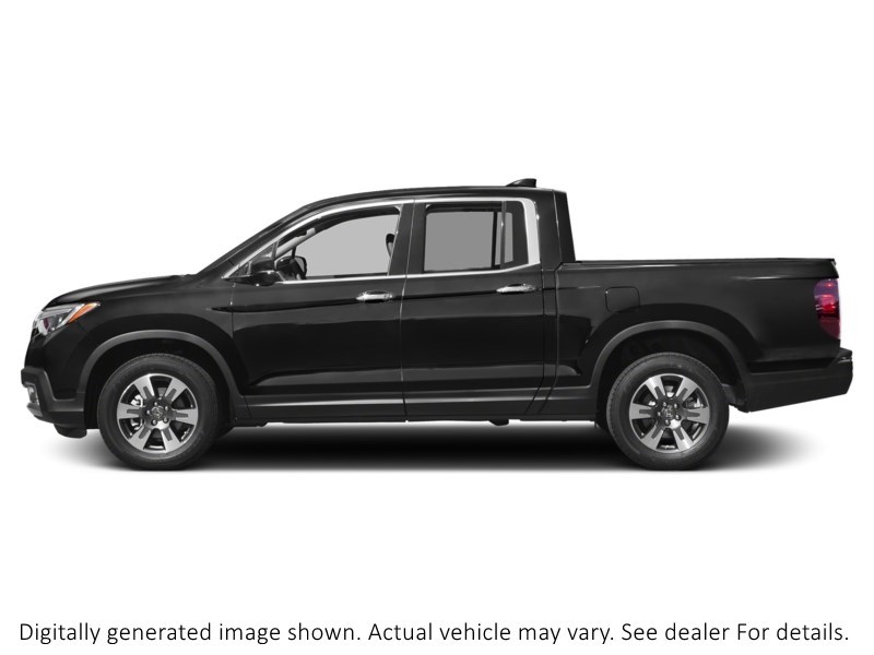 2017 Honda Ridgeline 4WD Crew Cab Touring Crystal Black Pearl  Shot 3