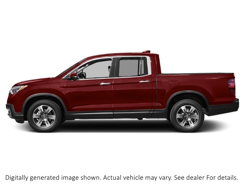 2017 Honda Ridgeline 4WD Crew Cab Touring Deep Scarlet Pearl  Shot 36