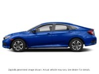 2018 Honda Civic Sedan LX Manual Aegean Blue Metallic  Shot 5