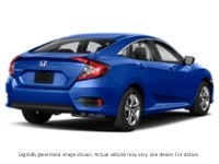 2018 Honda Civic Sedan LX Manual Aegean Blue Metallic  Shot 6