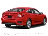 2018 Honda Civic Sedan EX CVT Rallye Red  Shot 2