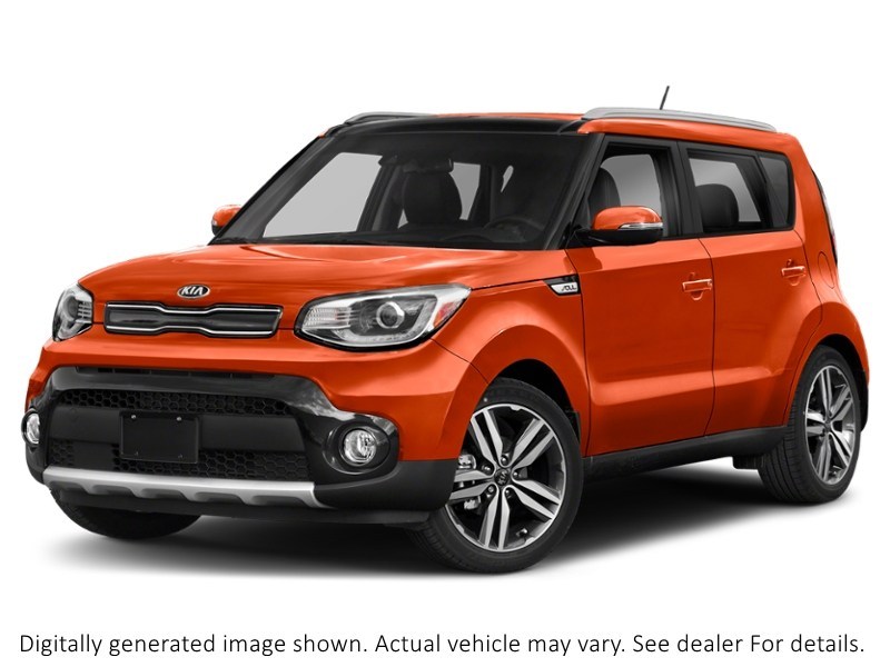 2018 Kia Soul EX Premium Auto Wild Orange  Shot 19