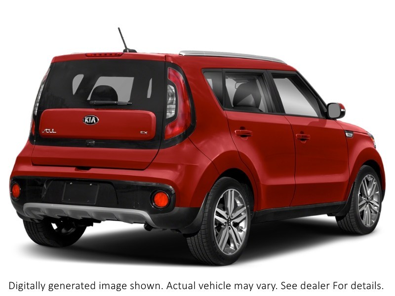 2018 Kia Soul EX Premium Auto Inferno Red  Shot 36