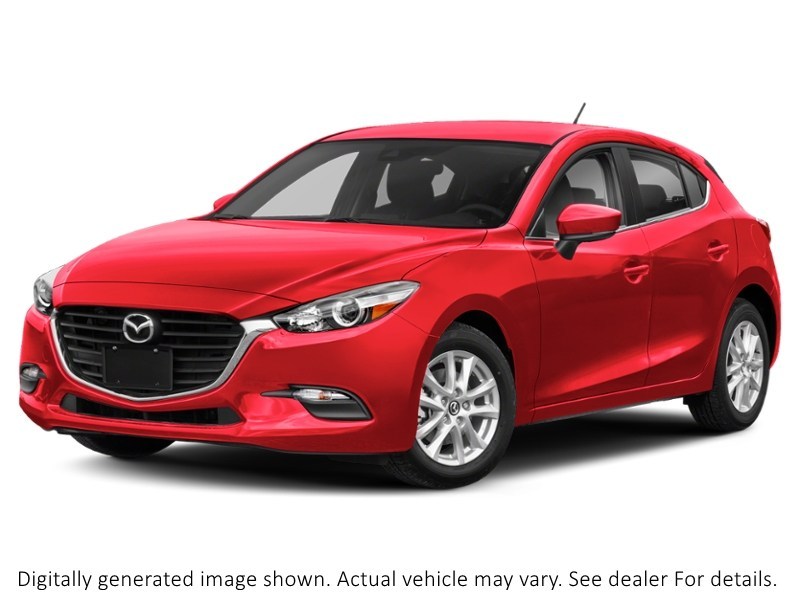 2018 Mazda Mazda3 Sport Gs Manual Soul Red Metallic  Shot 16