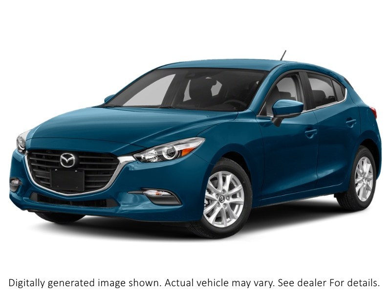 2018 Mazda Mazda3 Sport Gs Manual Eternal Blue Mica  Shot 25