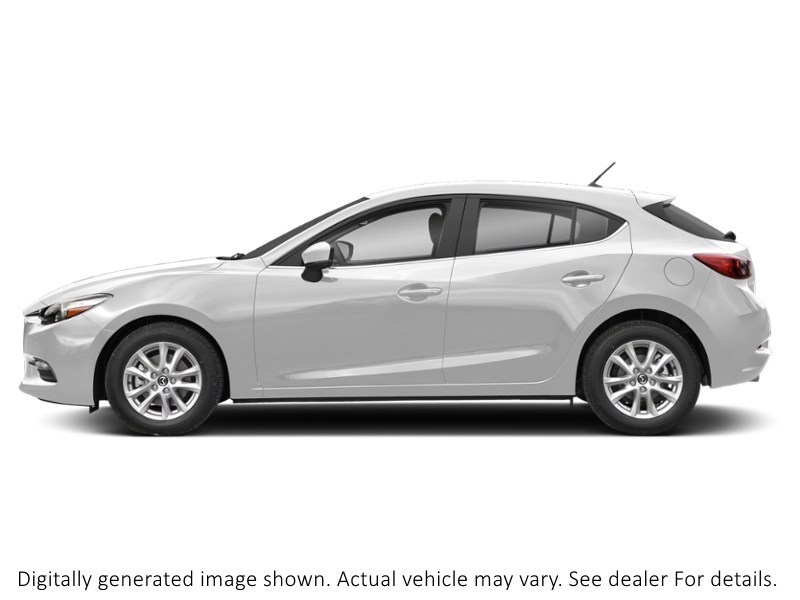 2018 Mazda Mazda3 Sport Gs Manual Snowflake White Pearl  Shot 11