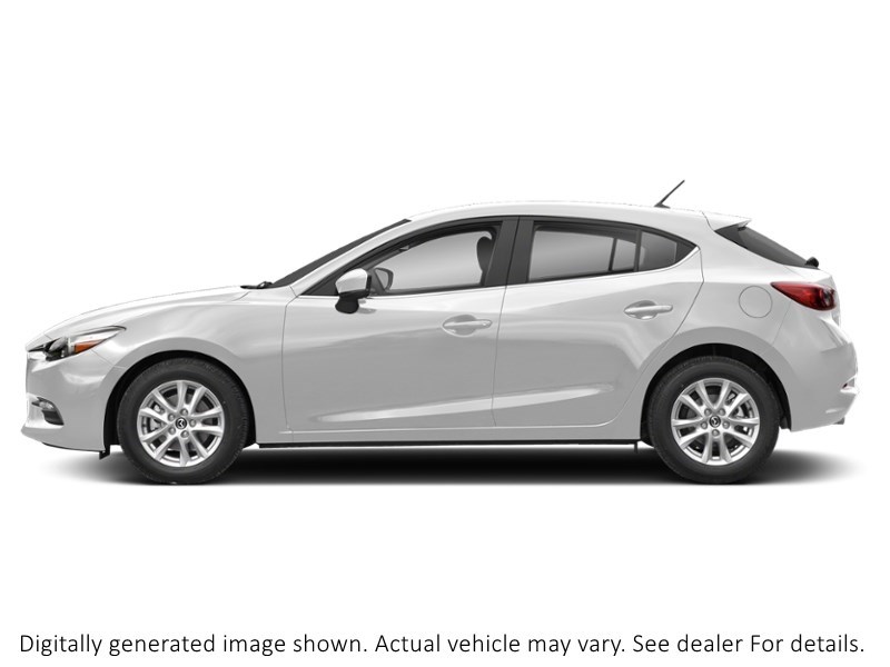 2018 Mazda Mazda3 Sport Gs | Auto | 2.0L | Htd Seats | Htd Str Whl Snowflake White Pearl  Shot 3