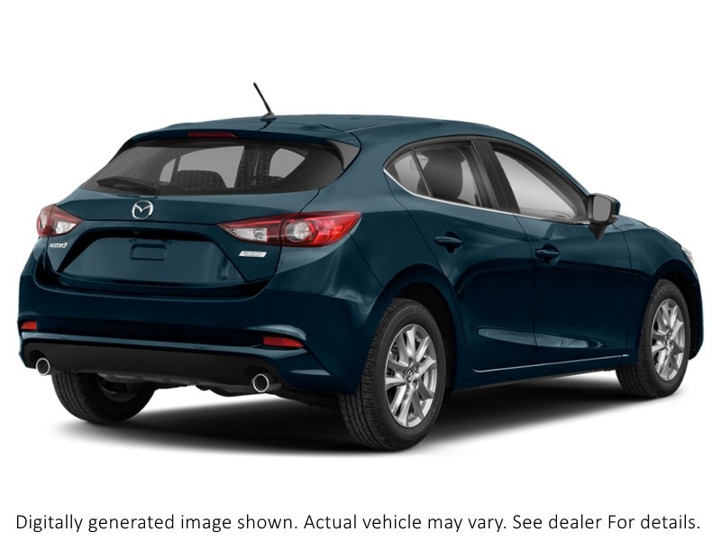 2018 Mazda Mazda3 Sport Gs Manual Deep Crystal Blue Mica  Shot 2