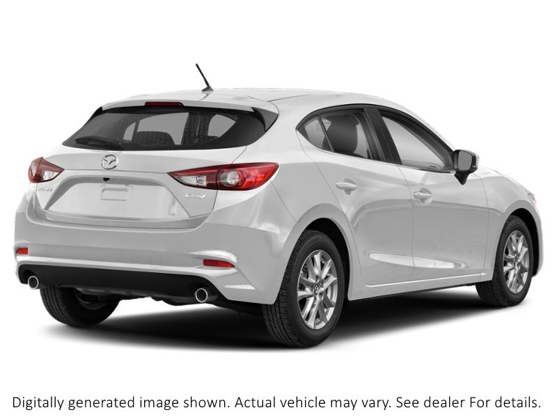 2018 Mazda Mazda3 Sport Gs Manual Snowflake White Pearl  Shot 8