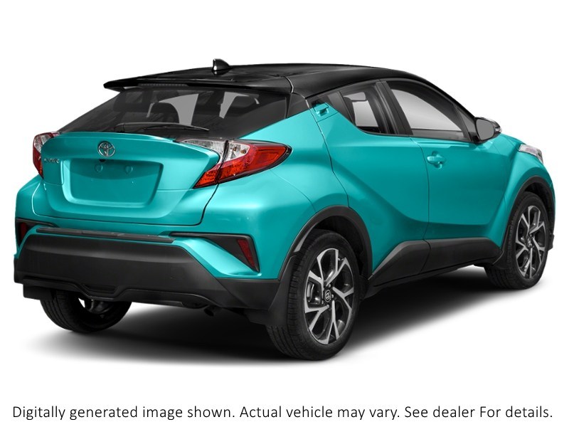 2019 Toyota C-Hr FWD Blue Flame w/Black Roof  Shot 2