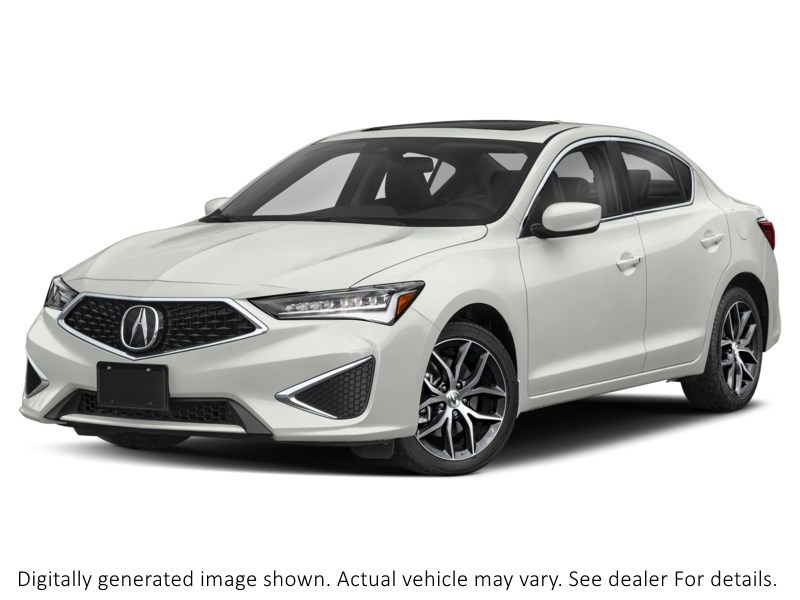 2020 Acura Ilx Premium Sedan Platinum White Pearl  Shot 4