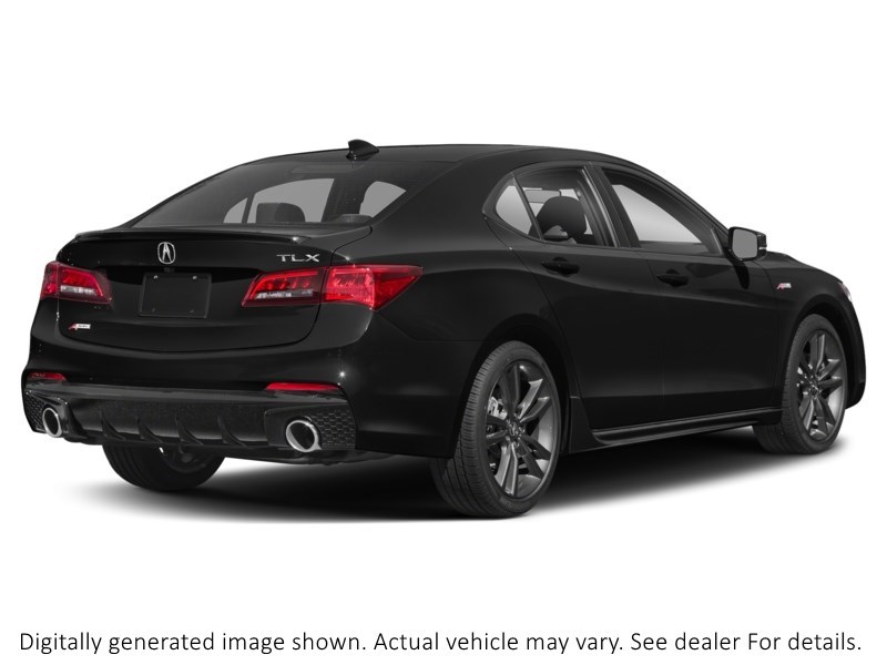 2020 Acura TLX Tech A-Spec Sedan Majestic Black Pearl  Shot 2