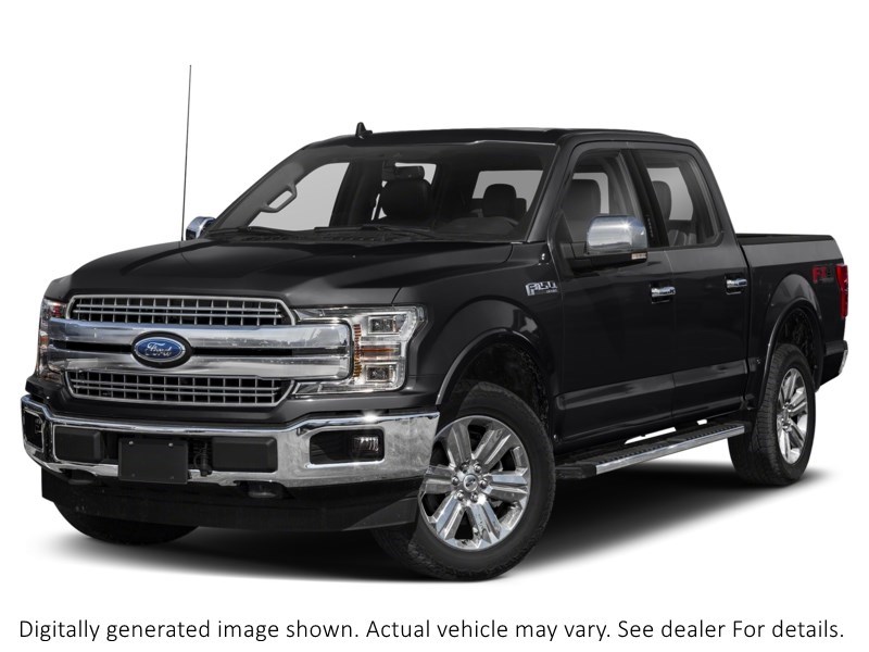 2020 Ford F-150 LARIAT 4WD SuperCrew 5.5' Box Agate Black  Shot 4