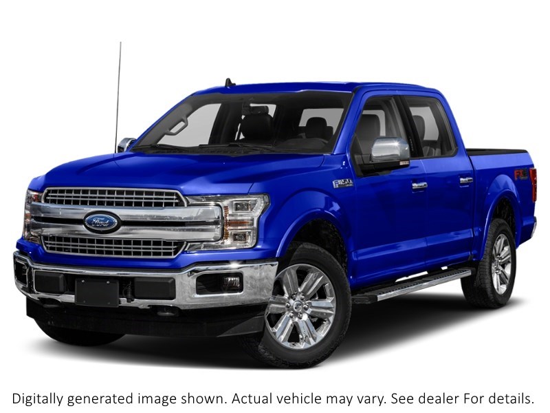 2020 Ford F-150 Lariat 4WD Supercrew 5.5' Box Velocity Blue  Shot 23