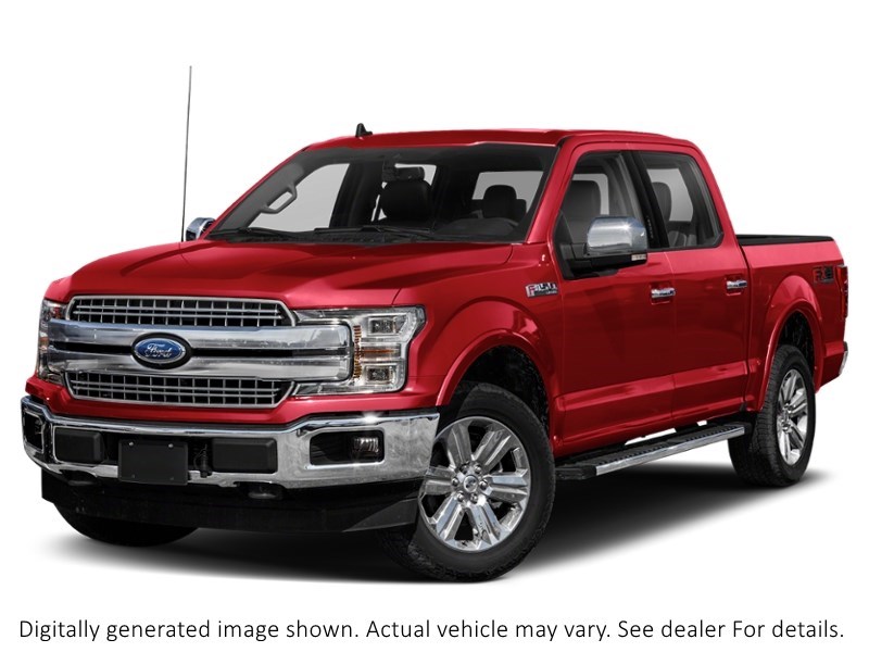 2020 Ford F-150 Lariat 4WD Supercrew 5.5' Box Rapid Red Metallic Tinted Clearcoat  Shot 53