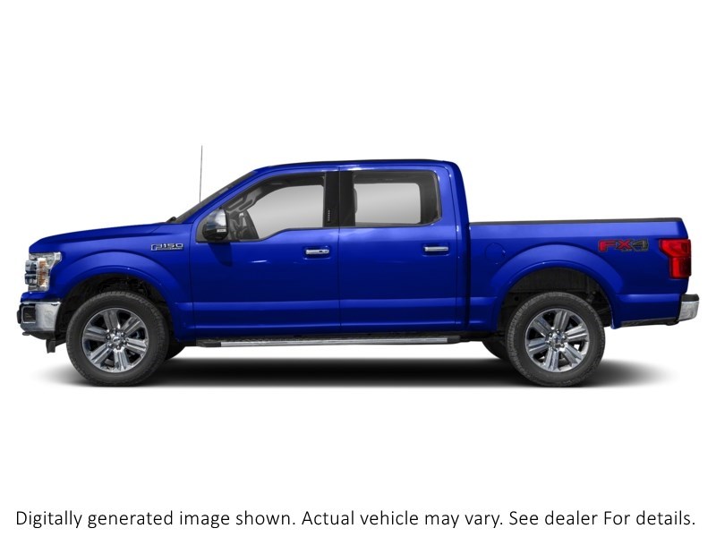 2020 Ford F-150 LARIAT 4WD SuperCrew 5.5' Box Velocity Blue  Shot 24