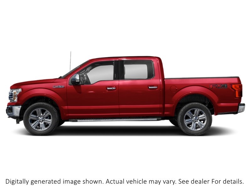 2020 Ford F-150 Lariat 4WD Supercrew 5.5' Box Rapid Red Metallic Tinted Clearcoat  Shot 57