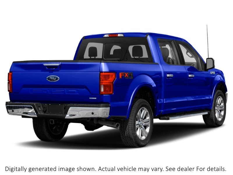 2020 Ford F-150 Lariat 4WD Supercrew 5.5' Box Velocity Blue  Shot 21