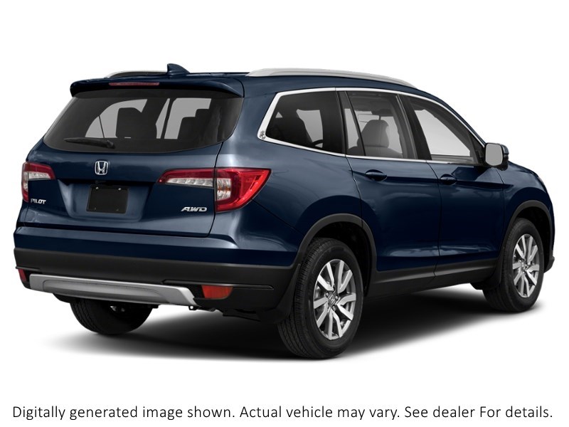 2019 Honda Pilot Ex-L Navi AWD Obsidian Blue Pearl  Shot 7