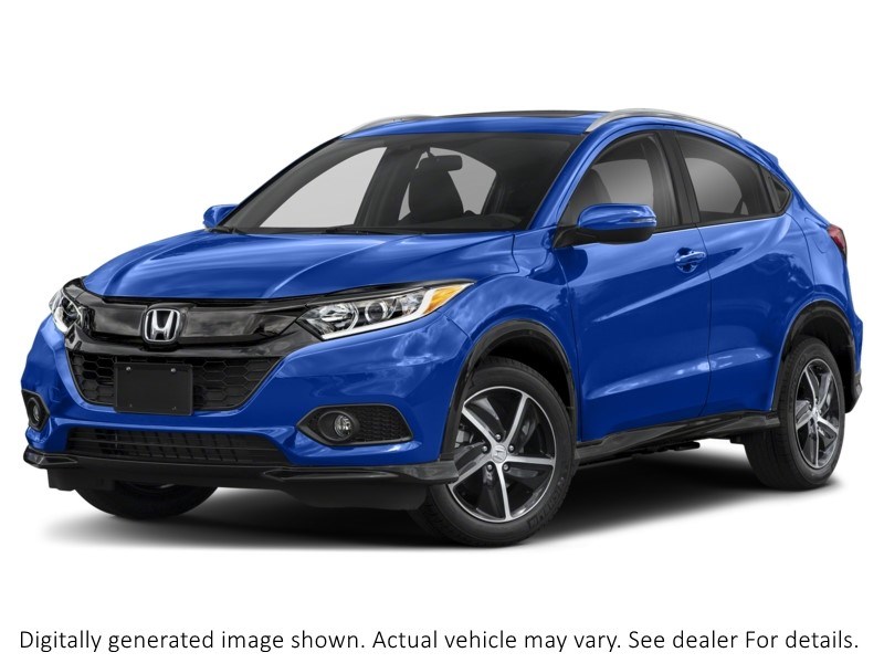 2019 Honda Hr-V Sport AWD CVT Aegean Blue Metallic  Shot 4