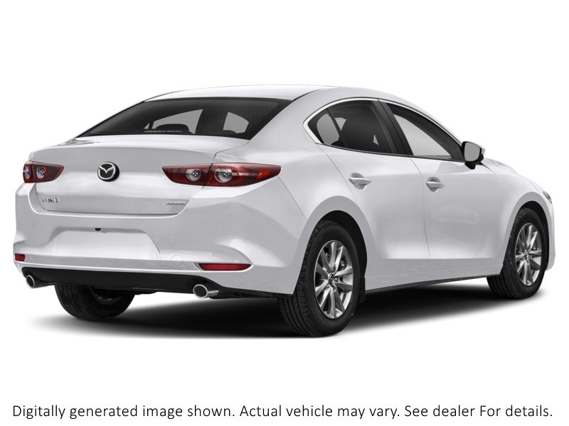 2019 Mazda Mazda3 Gs Auto FWD Snowflake White Pearl  Shot 12