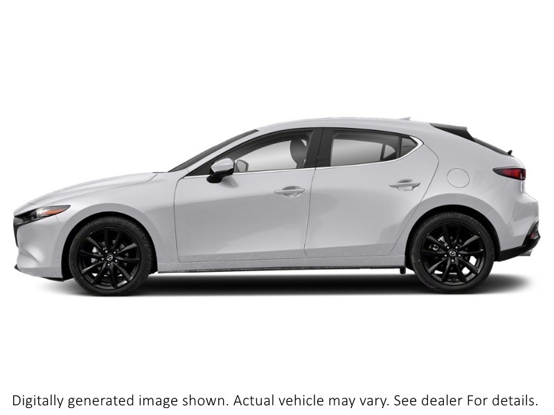 2021 Mazda Mazda3 Sport GT Manual FWD Snowflake White Pearl  Shot 3