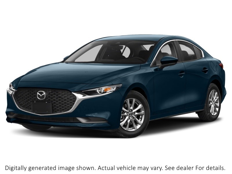 2019 Mazda Mazda3 GS Auto i-ACTIV AWD Deep Crystal Blue Mica  Shot 1