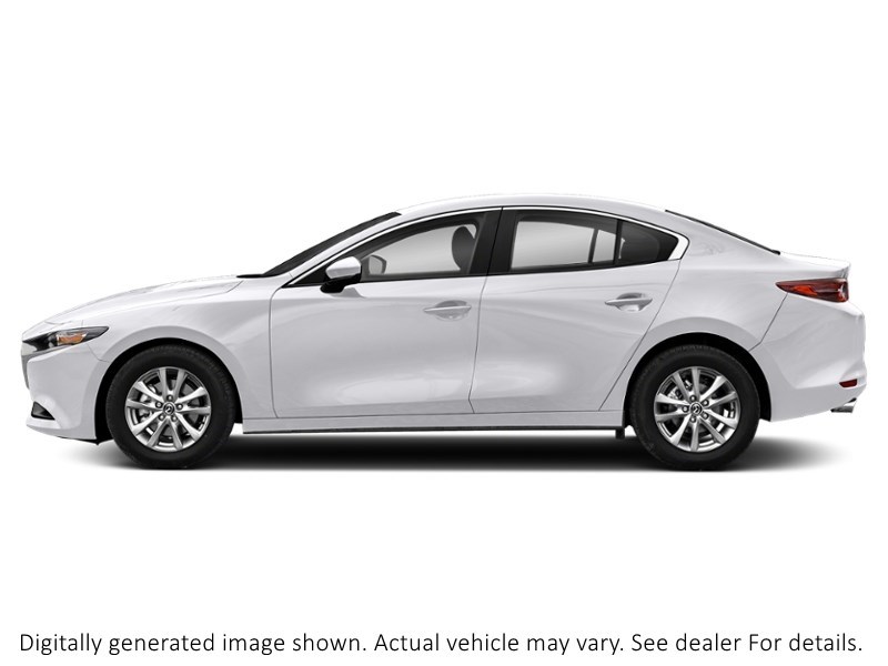 2019 Mazda Mazda3 Gs Auto I-Activ AWD Snowflake White Pearl  Shot 9