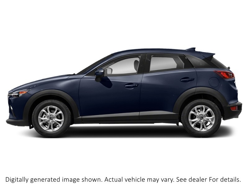 2020 Mazda Cx-3 Gs Auto FWD Deep Crystal Blue Mica  Shot 3