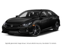 2020 Honda Civic Hatchback Sport CVT Crystal Black Pearl  Shot 13