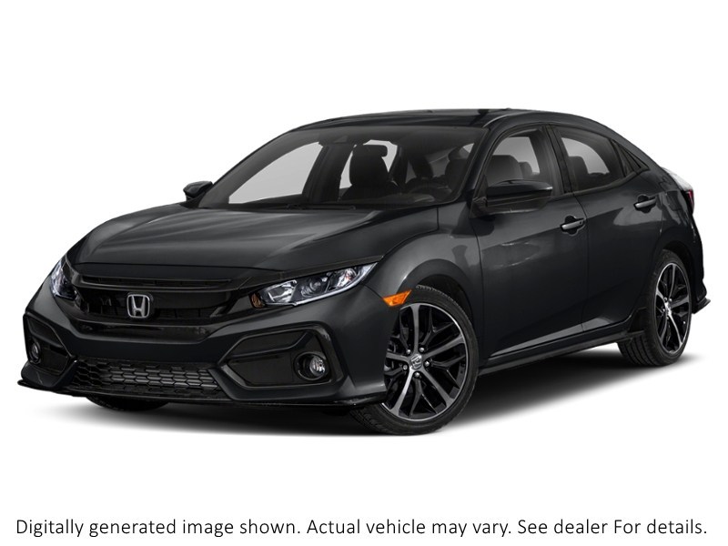 2020 Honda Civic Hatchback Sport CVT Polished Metal Metallic  Shot 19