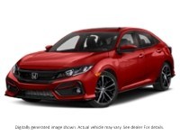 2020 Honda Civic Hatchback Sport CVT Rallye Red  Shot 24