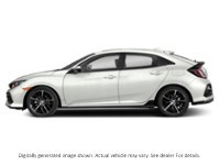 2020 Honda Civic Hatchback Sport CVT Platinum White Pearl  Shot 3