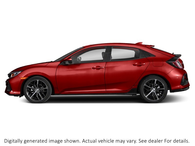 2020 Honda Civic Hatchback Sport CVT Rallye Red  Shot 23