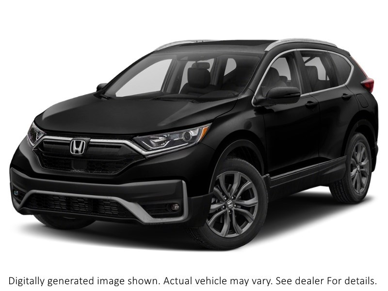 2021 Honda Cr-V Sport AWD Crystal Black Pearl  Shot 4