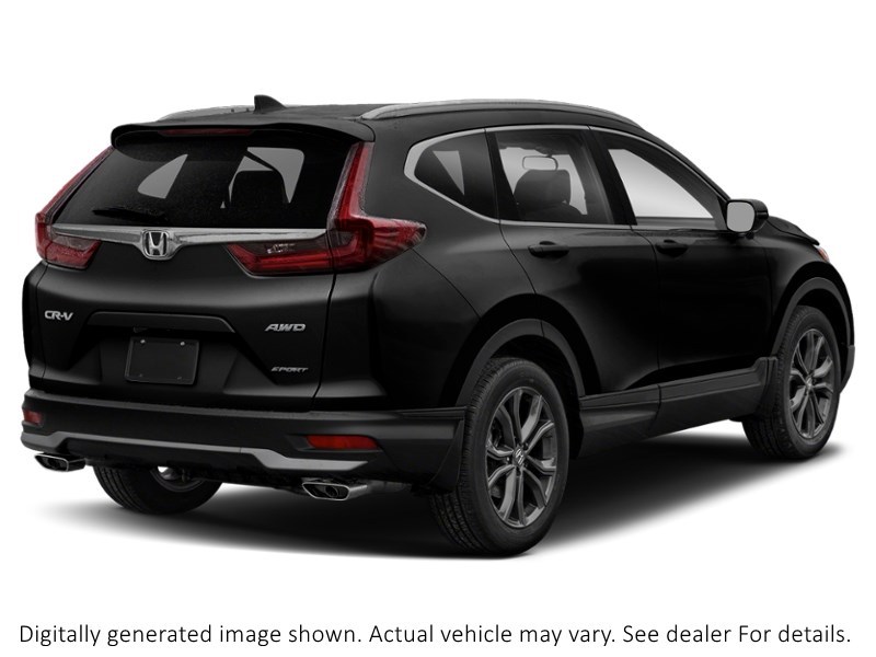 2021 Honda Cr-V Sport AWD Crystal Black Pearl  Shot 2