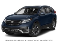 2020 Honda Cr-V Ex-L AWD Obsidian Blue Pearl  Shot 2