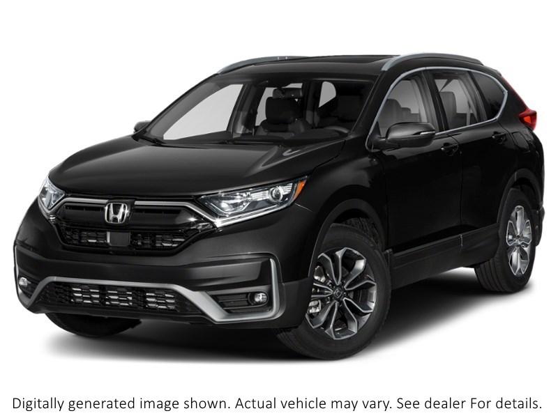 2022 Honda Cr-V Ex-L AWD Crystal Black Pearl  Shot 4