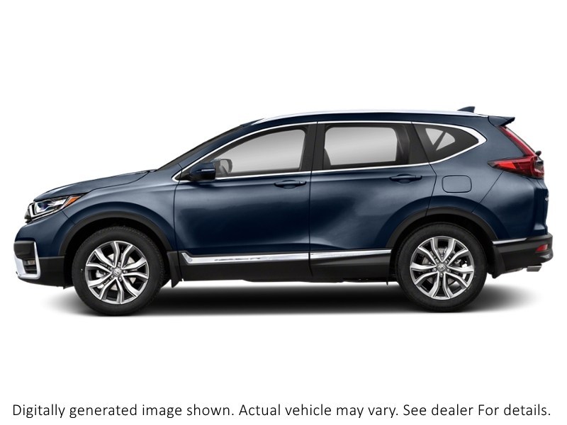 2021 Honda Cr-V Touring AWD Obsidian Blue Pearl  Shot 9