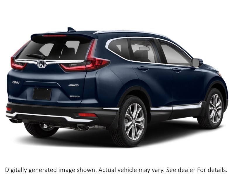 2021 Honda Cr-V Touring AWD Obsidian Blue Pearl  Shot 12