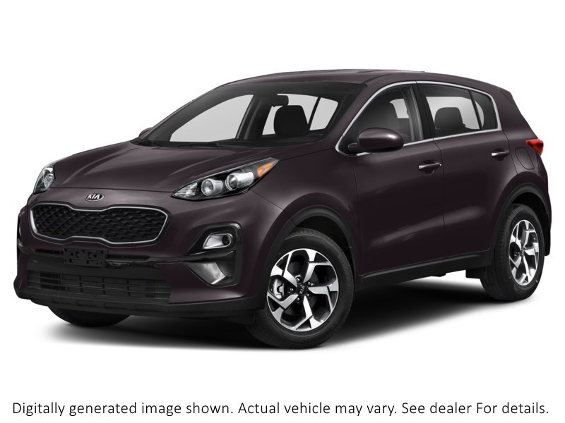 2021 Kia Sportage EX S AWD Black Cherry  Shot 1